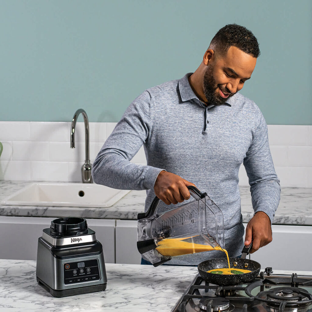 Ninja 2in1 Blender BN750UK Post Blend Jug Omelette